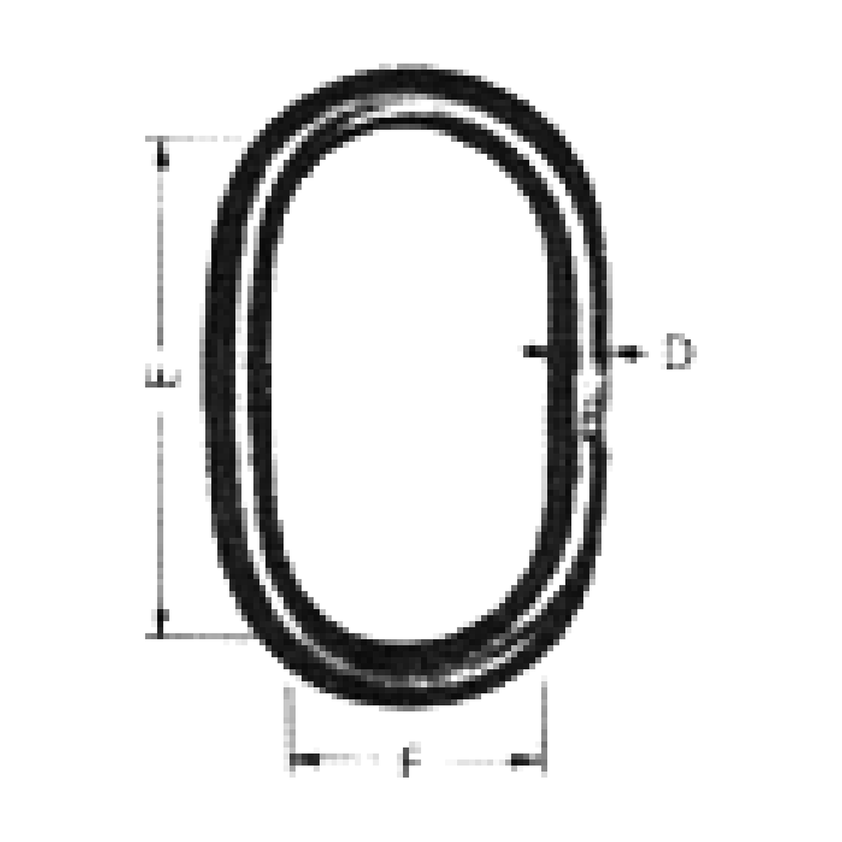 Master Oblong Link — Double Leg Slings, Grade 80