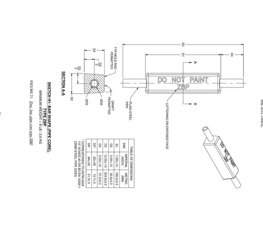 ZBP — MIL-DTL-18001L specification drawing
