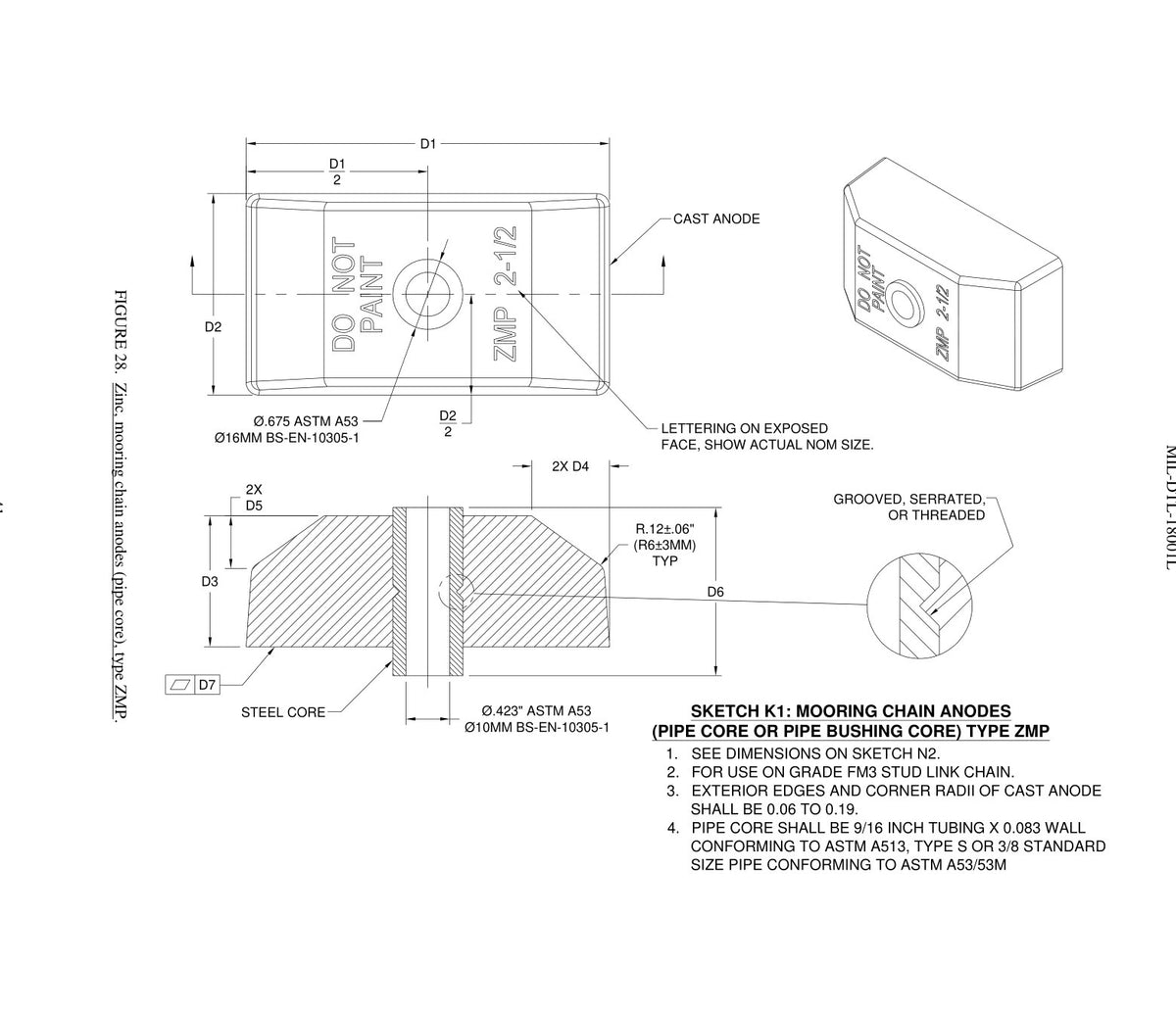 ZMP — MIL-DTL-18001L specification drawing