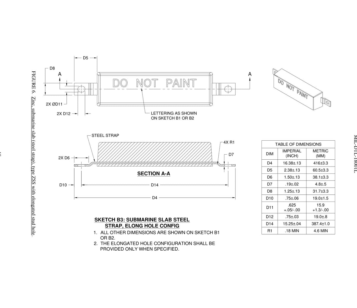 ZSS — MIL-DTL-18001L specification drawing