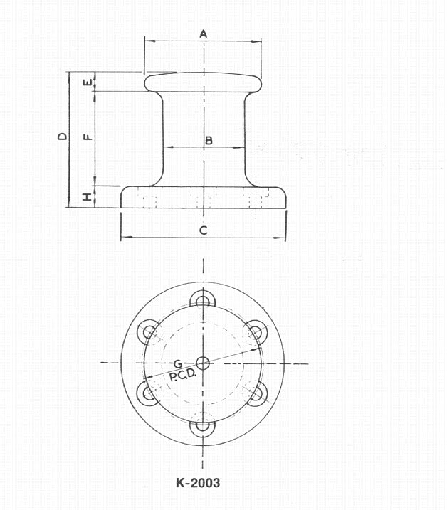Standard Pillar Bollard with Round Base