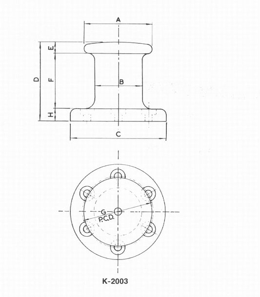 Standard Pillar Bollard with Round Base